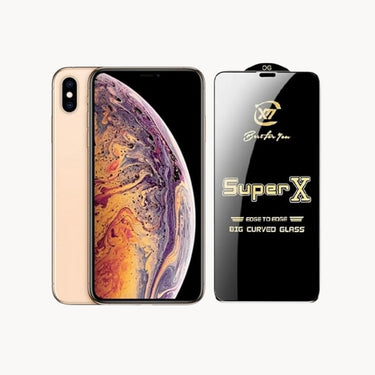 Tempered Glass for Apple iPhone XS Max | Transparent Full HD Screen Protector with Anti-Scratch Edge-to-Edge Coverage & Easy Installation Kit (Pack Of 2)